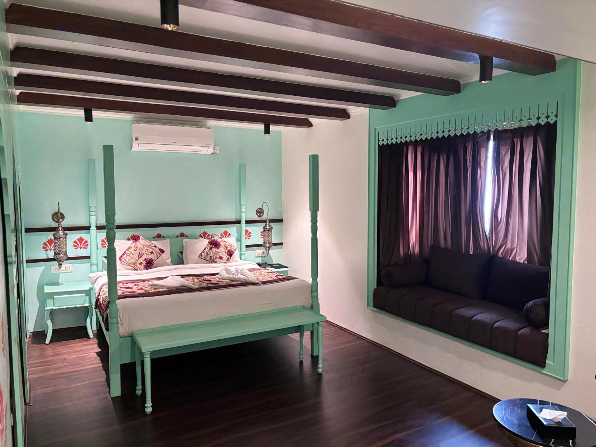 Hotel Green Rooms, Vintage Luxury Near Dal Lake Srīnagar Exterior foto